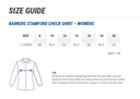 Women's Barkers Stamford Check Size Chart