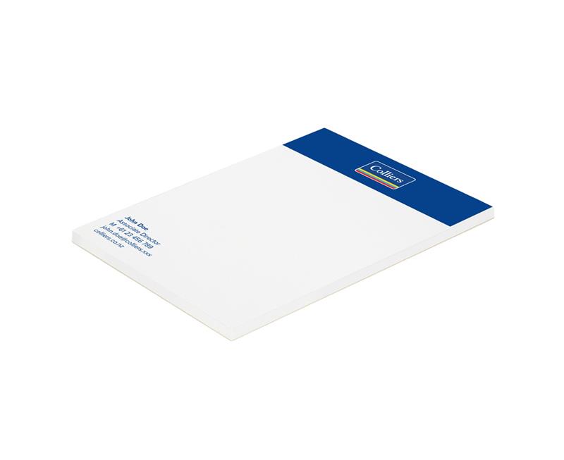 A6 Note Pad - Personalised - Pack of 125